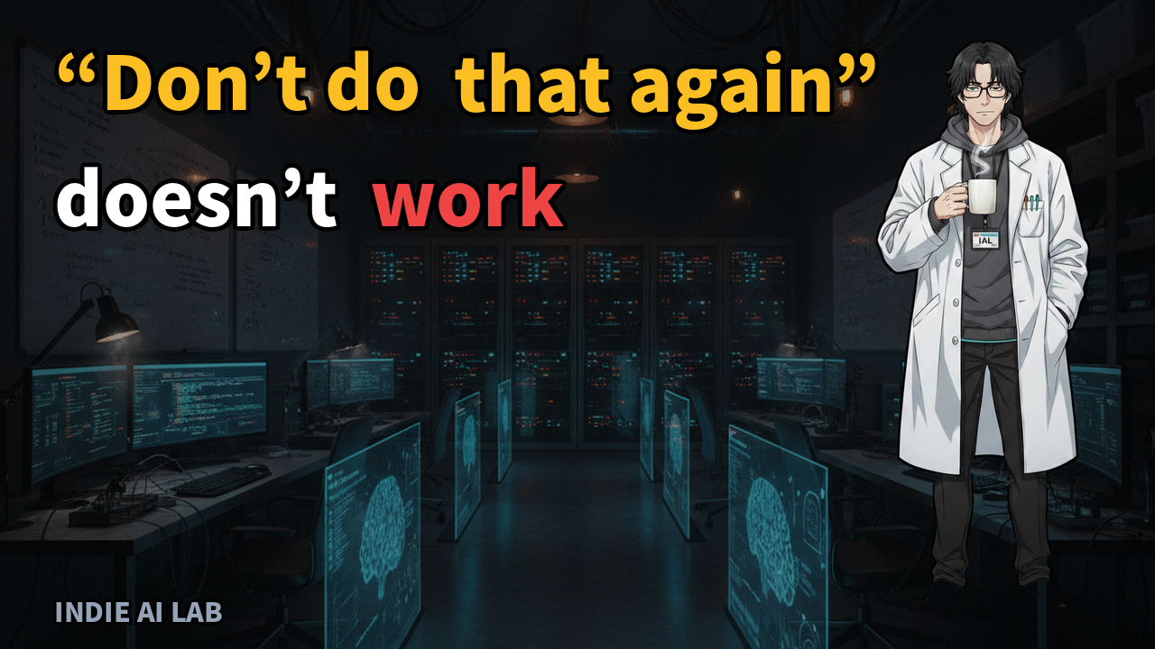 Why your AI ignores the rules you write — and where to put them instead