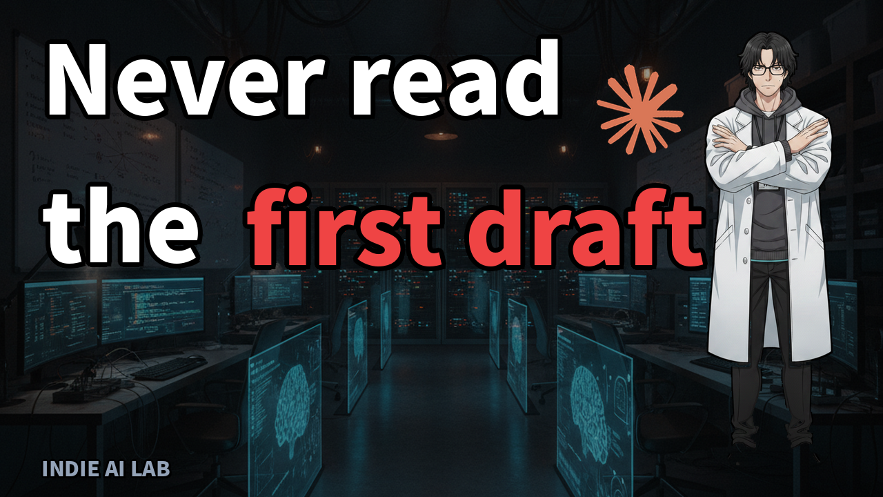 Make AI attack its own draft 5×: the self-critique loop's blind spot